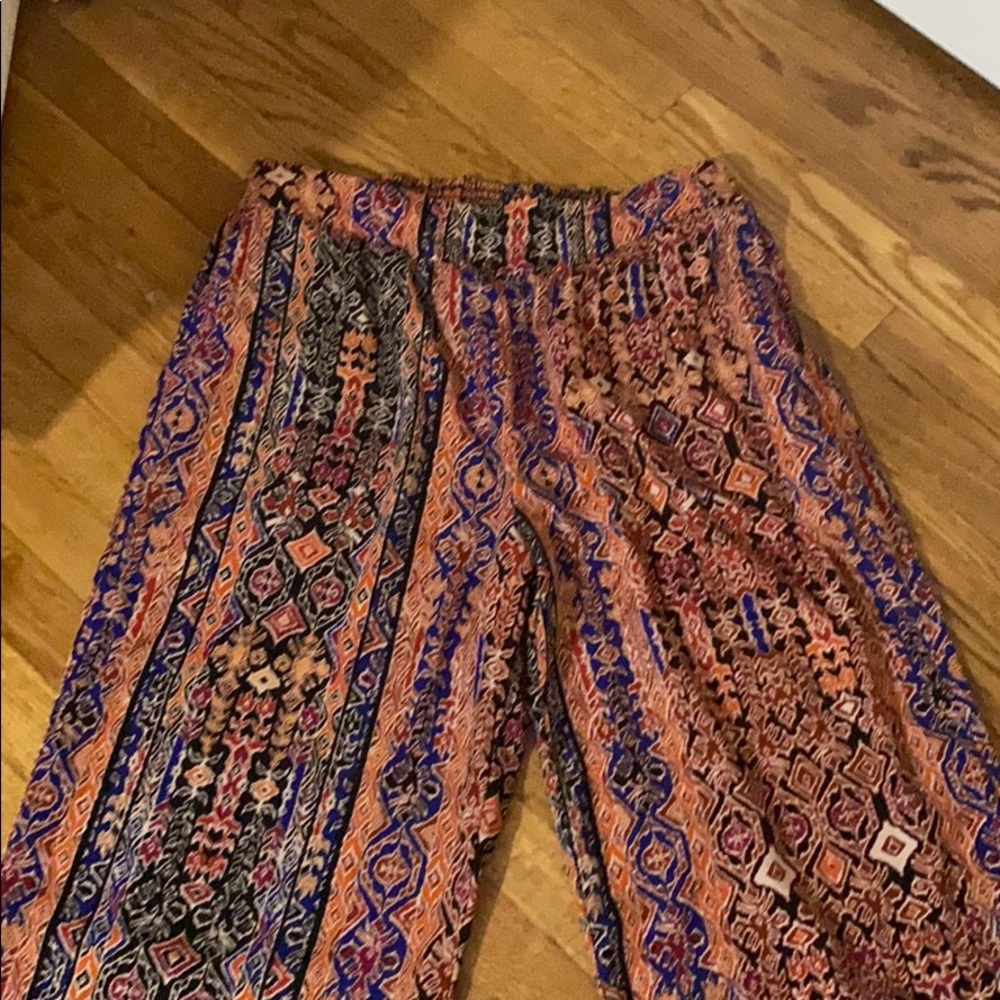 Fun printed pants. Size XXL